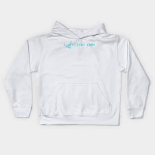 Clean Code - Broom Kids Hoodie